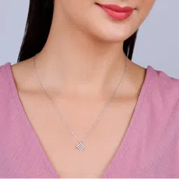 GIVA 925 Silver Victorious Pendant with Link Chain-image-44