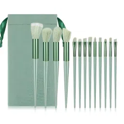 Matra Makeup Brush Set Of 13 With Travel Pouch Bag Portable Cosmetic Brushes Kit-picture-13