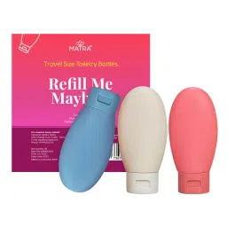 Matra Travel Size Toiletry Bottles Refillable Empty Container Small Lotion Shampoo Set-picture-18