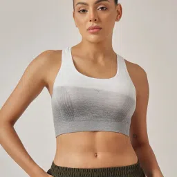 Clovia Low Impact Printed Sports Bra with Removable Cups-picture-10