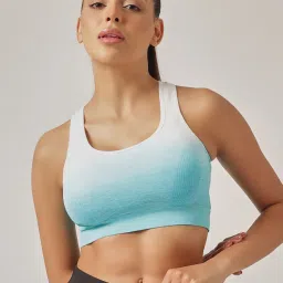 Clovia Low Impact Printed Sports Bra with Removable Cups-picture-21