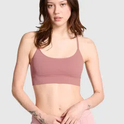 victoria's secret intimates Victoria's Secret Pink Seamless Scoop Racerback Sports Bra (XL)-picture-22