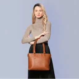 Lavie Horse 24 Women's Medium Tote Handbag (Tan) (M)-picture-30