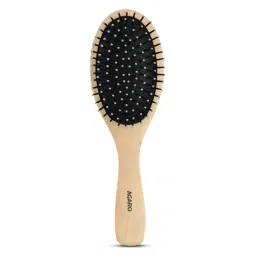 Agaro Wooden Broad Oval Hair Brush - Nylon Bristles-image-67