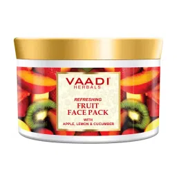 Vaadi Herbals Refreshing Fruit Face Pack With Apple Lemon & Cucumber-image-30