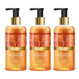 Vaadi Herbals Luxurious Saffron Shower Gel (Pack of 3)-image-17