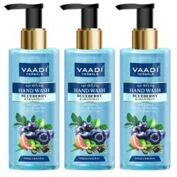 Vaadi Herbals Age Defying Blueberry & Grapefruit Hand Wash - Pack of 3-image-69