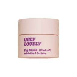 The Face Shop Vegan Ugly Lovely Fig Wash Off Mask with Peptides - Korean Exfoliating Scrub for Pores-image-61