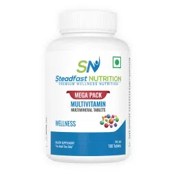 Steadfast NUTRITION Multivitamin Mega Pack Minerals Vitamins Omega-3 Fatty Acids Immunity-image-60