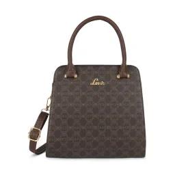 Lavie Women's Mono Ushawu Small Satchel Handbag (Brown) (S)-picture-15