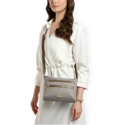 Lavie Aiko Women Grey Sling Bag-image-27