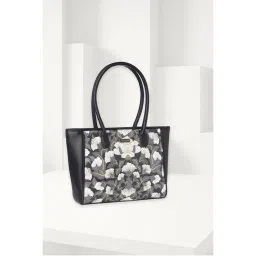 Van Heusen Women Black Print Casual Handbag-picture-40