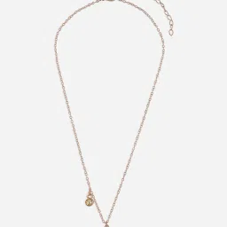 ToniQ Personalised G Initials and Birth Stone Charm Necklace image 1