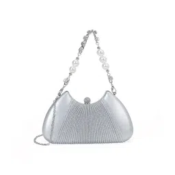 Akiki London Women Bexley Frame Clutch With Detachable Strap -Black (S)-picture-29