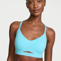 victoria's secret intimates Victoria's Secret Blue Vsx Elevate Strappy-Comfort Sports Bra-picture-33