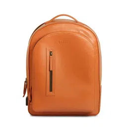 RASHKI Treo Unisex Vegan Leather Laptop Bagpack-image-4
