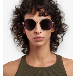 CARRERA Women Polarized Full Rim Grey Lens Geometrical Sunglasses - 2068266AK539O (53)-image-17