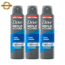 Dove Men+Care Cool Fresh Dry Spray Antiperspirant Deodorant - Pack Of 3-image-6