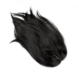 Stasia Street 4 Clip Scalp Toppers Natural Black Hair Extension-image-7