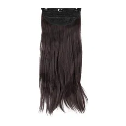 Stasia Street Clip-In 24 Inch Crimped Dark Brown Hair Extensions-image-89