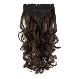 Stasia Street Clip-In 24 Inch Soft Curls Mix-Brown Hair Extensions-image-51