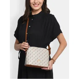 Lavie Womens White Alexis Sling Bag (M)-image-84