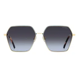 CARRERA Women UV Protected Polarized Full Rim Grey Lens Rectangle Sunglasses - 207886OGA609O (60)-image-3