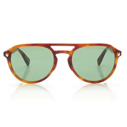 Shisen Fox Unisex Arias Kaizen Acetate Green Round Uv Coating Full Rim Sunglass-Asg04 (55)-image-85