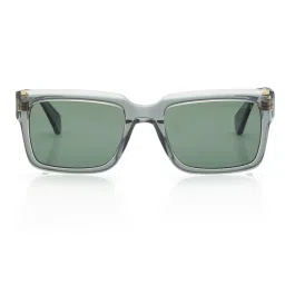 Shisen Fox Unisex Arias Kokoro Acetate Green Rectangle Uv Coating Full Rim Sunglass-Asg44 (53)-picture-35