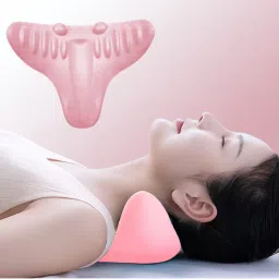 Getmecraft Cervical Spine Massage Pillow - Portable Neck And Shoulder Relaxer-image-51