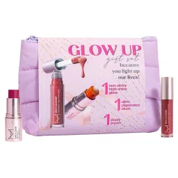 House of Makeup Glow Up Gift Set (Blush + Gloss + Pouch) - For Deep Skin Tone-image-93