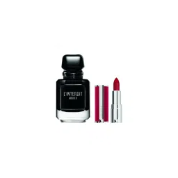 Givenchy L'Interdit Absolute Eau De Perfum + Le Rouge Deep Velvet Lipstick Set-image-3