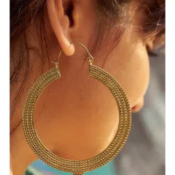 SOUL WORKS Celtic Soul Tribe Hoop Earrings-image-62