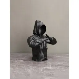 Smokey Cocktail Samurai Mystery Man Decor (Black)-picture-24