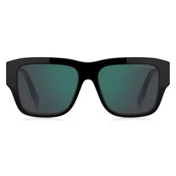 Marc Jacobs Men UV Protected Polarized Full Rim Green Lens Rectangle Sunglasses (55)-image-19