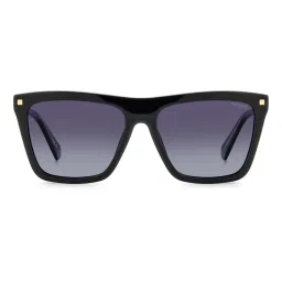 Polaroid Women Grey Square Full Rim Uv Protection Sunglass-20677780756Wj (56)-picture-12