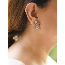 Kraft Smiths Two Toned Victorian Earrings image 1