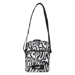 Puma Black Academy Unisex Portable Sling Bag-image-37