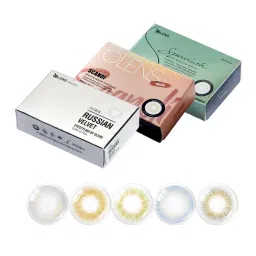 O-Lens Spanish Real Monthly Coloured Contact Lenses - Gray (0.00)-image-95