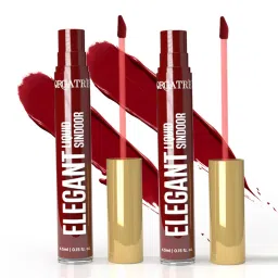 Orgatre Maroon Liquid Sindoor Pack of 2 – Smudge-Proof, Long-Lasting, Skin-Friendly & Vibrant Color image 1