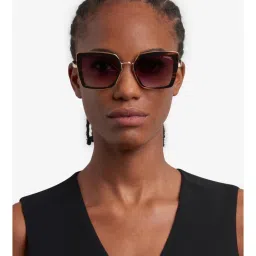 CARRERA Women UV Protected Polarized Full Rim Pink Lens Square Sunglasses - 206828EX4533X (53)-image-10