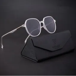 Voyage Clear Polarized Round Sunglasses for Men & Women - TR8068PMG4298-picture-28