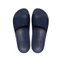 auravedic Crocs Unisex Kadee Navy Blue Sliders-picture-25