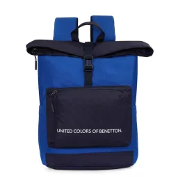 United Colors of Benetton Unisex Laptop Backpack Grand Slam - Blue-image-97