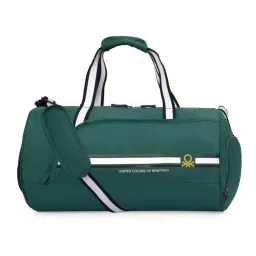 united colors of benetton fashion United Colors of Benetton Unisex Crusader Duffle Bag - Dark Green-picture-41