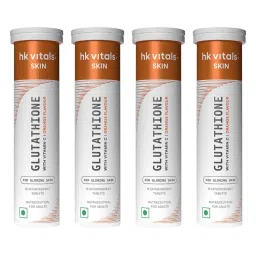 HealthKart HK Vitals Glutathione With Vitamin C Effervescent Tablets - Orange (Pack Of 4)-image-11