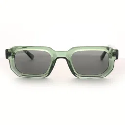 MAGNEQ Unisex UV Protected Rectangle Grey Lens Sunglasses - MG 8109/ C4-picture-22