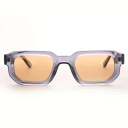 MAGNEQ Unisex UV Protected Rectangle Brown Lens Sunglasses - MG 8109/ C6-picture-10