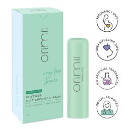 Orimii First Kiss Lip Balm For Moisturizing Dry Lips - Fragrance & Colour Free For Mom & Baby-picture-7