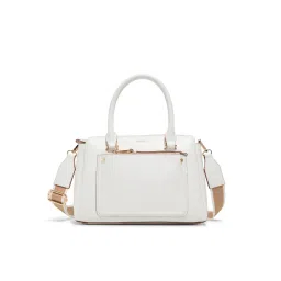 Aldo Kederasean White Womens Satchel and Pouch (Set Of 2)-image-1